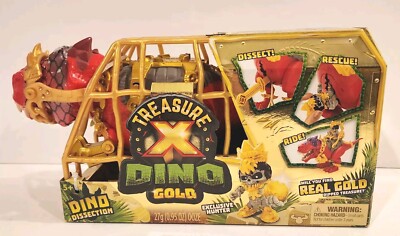 Treasure X Dino Gold Dinosaur Dissection Exclusive Hunter New-image