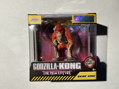 Skar King METALFIGS Key Chain Godzilla x Kong The New Empire 2.5 In. New Figure-image