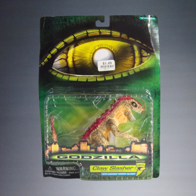 1998 VINTAGE TRENDMASTERS GODZILLA CLAW SLASHER ACTION FIGURE #08528-image