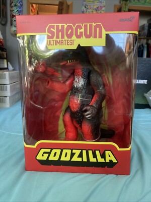 SDCC 2024 Exclusive Super7 Shogun Godzilla Ultimates Figure Vintage Red Mint box-image