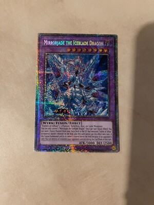 Mirrorjade The Iceblade Dragon PHHY-EN100 1st Edition Starlight Rare NM-image