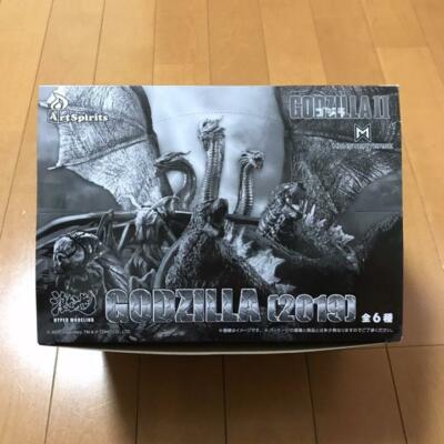 Godzilla 2019 King of Monsters Hyper Modeling Figure 6pcs Full Complete Set BOX-image