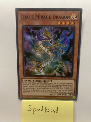 Chaos Mirage Dragon Super Rare PHHY-EN013 (LP 1st Ed)-image