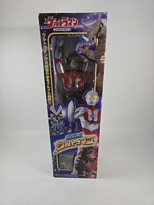 Ultraman Plex 2007 Electronic Flying Ultraman Figure With Original Box! RARE-image