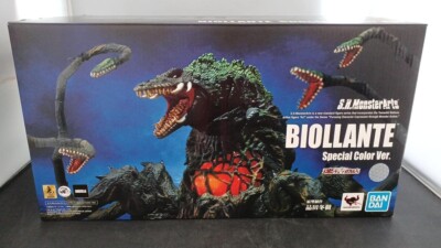 Bandai S.H. MonsterArts Biollante Special Color Version Figure w/box Used-image