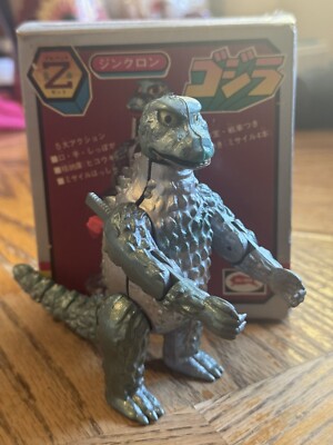Godzilla Metal Mechagodzilla Z Jinclon Bullmark Vintage Rare in Box-image