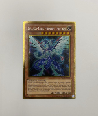 Galaxy-Eyes Photon Dragon | PGLD-EN038 | Gold Rare | Unl Ed | YuGiOh Card | Mint-image