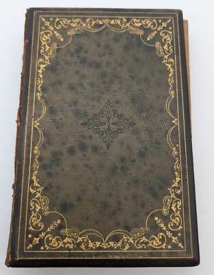1859 Catalogue of Maps & Surveys New York State Library David Mix Leather Book-image