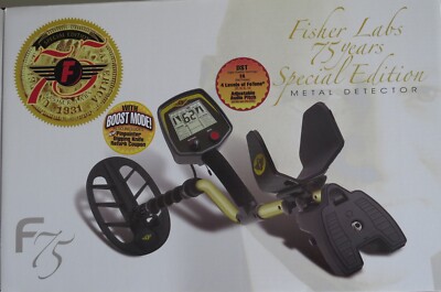 Fisher F75+ Special Edition-Metal Detector with F-Pulse Pinpointer & Digger tool-image