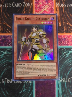 Yu-Gi-Oh! Noble Knight Custennin CYHO-EN088 Unlimited Super Rare NM b2/-image