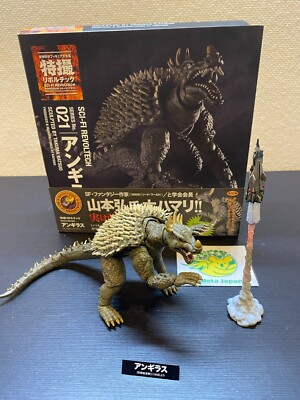 Revoltech  No.21 Anguirus Godzilla Kaiyodo Non Scale Action Figure Toys -image