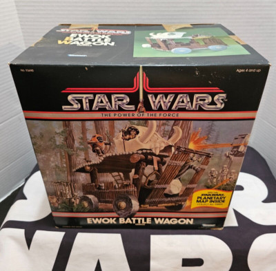 Ewok Battle Wagon 1985 STAR WARS Vintage Original SEALED in Box NEW!!-image