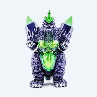 Mondo Super SpaceGodzilla New Mint In Box SDCC ‘23 GID Toho ed 500 Godzilla-image