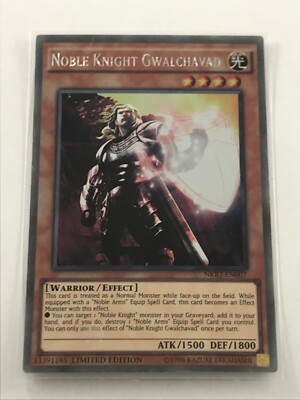 Yu-Gi-Oh Card - JCC - Noble Knight Gwalchavad - NKRT-EN007 - New-image
