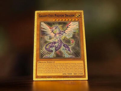 Galaxy-Eyes Photon Dragon - Golden Holo - DIY Orica - Yugioh-image