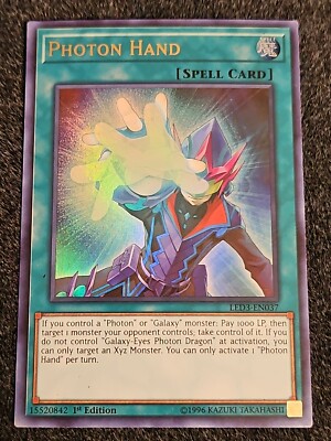 Yu-Gi-Oh! TCG Photon Hand Legendary Duelists: White Dragon Abyss LED3-EN037 LP-image