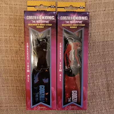 Godzilla x Kong The New Empire Keychain & Wrist Strap 2/3 - Kong & Skar King NEW-image