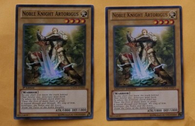 Noble Knight Artorigus GAOV-EN000  and  GAOV-ENSP1 Yugioh -image