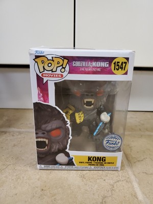 Funko Pop Movies Godzilla vs Kong Vinyl Figure 1547 Toy (Box Damage) Gorilla-image