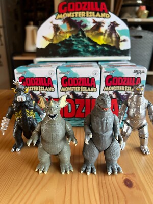 Super 7 ReAction 3.75'' Godzilla Monster Island Blind Box Baragon Mecha Megalon-image