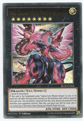 Neo Galaxy-Eyes Photon Dragon BLLR-EN064 Ultra Rare Yu-Gi-Oh Card 1st New-image