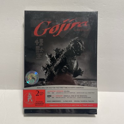 Gojira (1956 Godzilla) 2006 2-Disc DVD Set Japanese & U.S. Versions + Book NEW-image