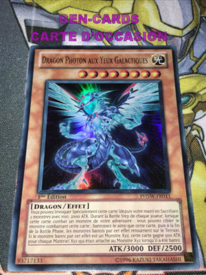 Yu Gi Oh DRAGON PHOTON GALACTIC EYES CARD PHSW-FR011 1st ed 01-image