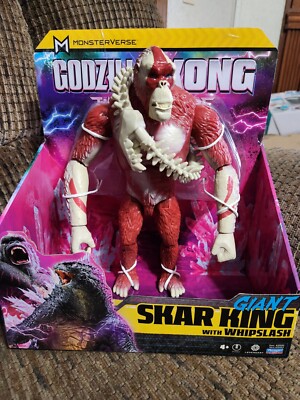 Giant SKAR KING Figure Godzilla x Kong The New Empire 11in 2024 Playmates VHTF-image