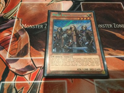 MP15-EN046 YUGIOH NOBLE KNIGHT BROTHERS SECRET RARE!-image