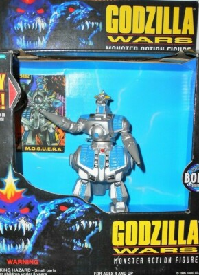 GODZILLA WARS Trendmasters 1995 MOGUERA 5 inch electronic vintage monsters mib-image