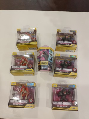 (7)  Jada Godzilla x Kong New Empire Key Rings -3/Kong&3 Solar King + 1 Hollow-image