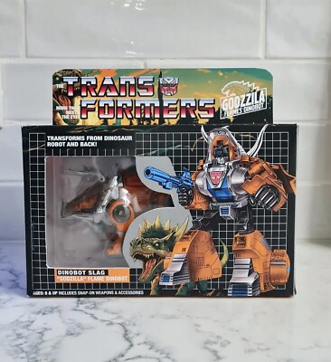 TRANSFORMERS G1 Dinobot SLAG 