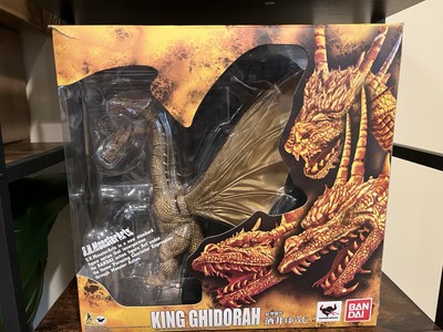 Bandai S.H. MonsterArts Godzilla King Ghidorah (1991) 2012 OPEN BOX COMPLETE-image