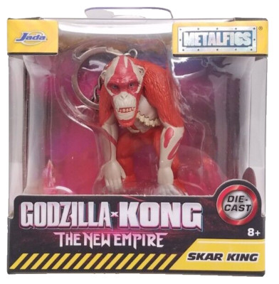Jada Toys- MetalFigs Godzilla x Kong The New Empire Diecast SKAR KING Keychain-image