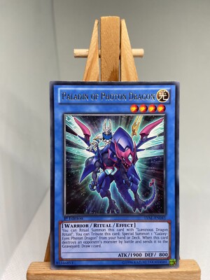 Paladin Of Photon Dragon - Rare 1st Edition LVAL-EN045 - NM - YuGiOh-image