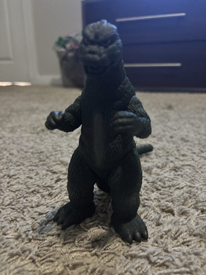 Bandai 50th Anniversary Memorial Box Godzilla 1975 Figure repainted back-image