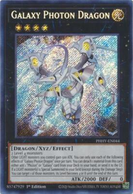 Galaxy Photon Dragon PHHY-EN044 Secret Rare 1st Edition-image