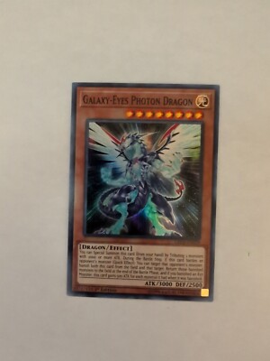 Yugioh Galaxy-Eyes Photon Dragon LED3-EN039 Super Rare 1st Ed NM-image