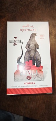 Godzilla Hallmark Christmas Ornament 2014 NIB-image