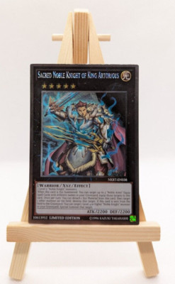 Yugioh - Sacred Noble Knight Of King Artorigus NKRT-EN038 Platinum Rare -VLP-image