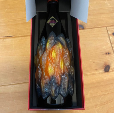 Godzilla sake empty bottle Limited to 1000 pieces Burning Godzilla version LE-image