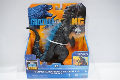 Godzilla vs Kong Monsterverse Supercharged Godzilla +Fighter Jet 6