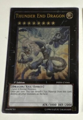 Yugioh Thunder End Dragon PHSW-EN044 Ultimate Rare 1st Edition-image