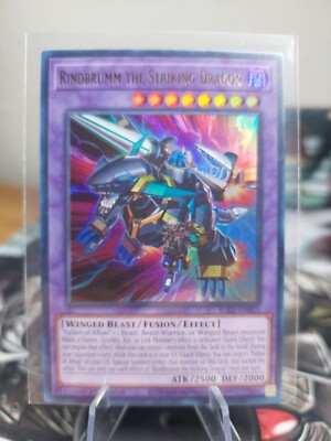 Yu-Gi-Oh! TCG Rindbrumm the Striking Dragon Ultra Rare RA02-image