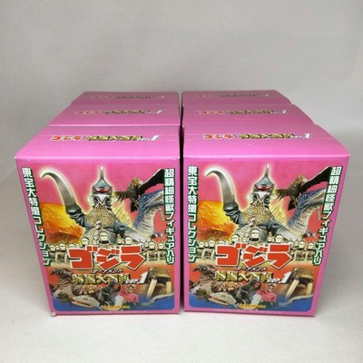 Opened Iwakura Godzilla Special Effects Encyclopedia Ver.1 1Box 6 Colored Includ-image