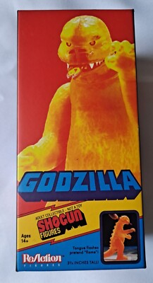 Super7 Godzilla 1200°C Burning Shogun Godzilla Reaction Figure w/ Box-image