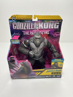 Godzilla x Kong: The New Empire Battle Roar KING KONG Toy kids Box Damage-image