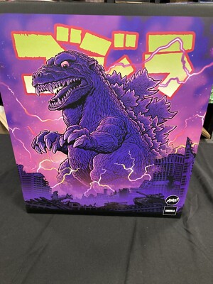Mondo James Gorman Godzilla Pen And Ink. Complete In Box. Godzilla Store.-image