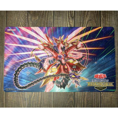 YuGiOh Playmat Neo Galaxy Eyes Prime Photon Dragon TCG CCG Trading Card Game Mat-image