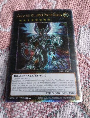 Galaxy-Eyes Full Armor Photon Dragon-1st Edition (Quarter Century Secret Rare)-image